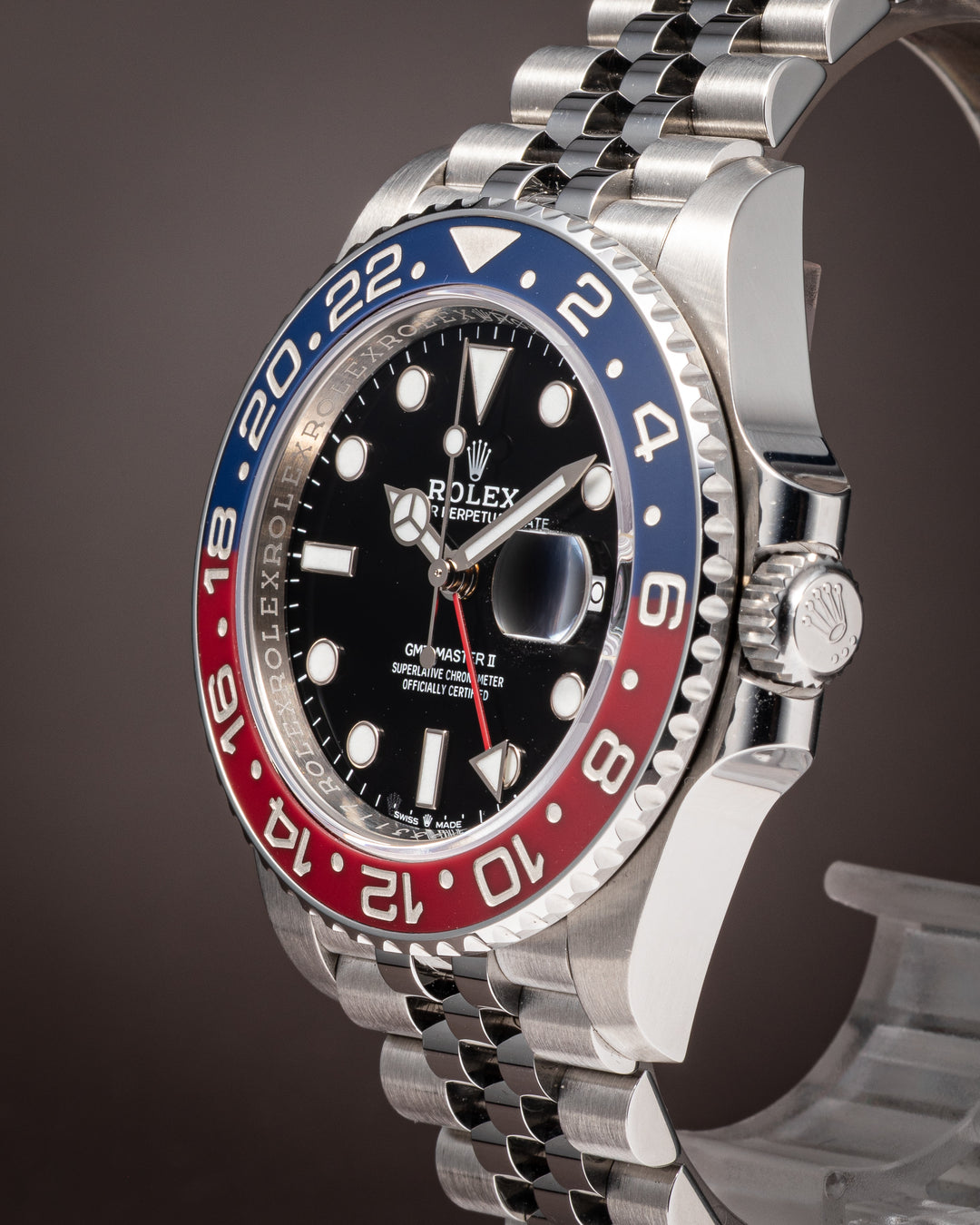 Rolex Stainless Steel GMT-Master II (126710BLRO)