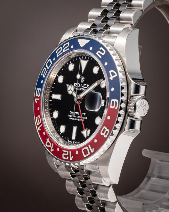 Rolex Stainless Steel GMT-Master II (126710BLRO)
