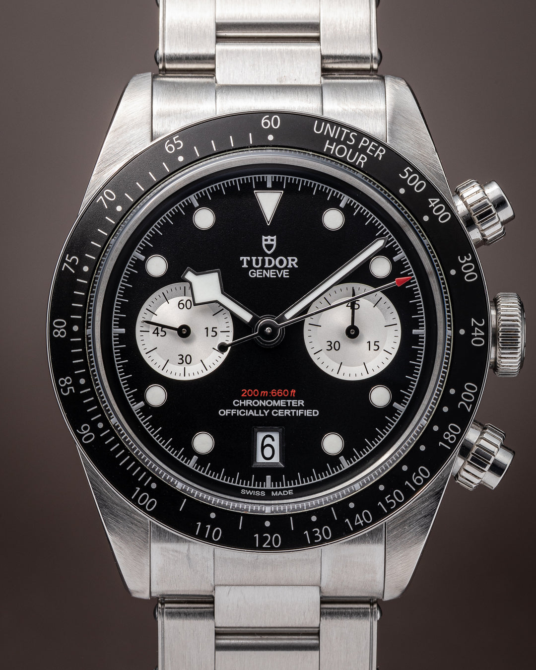 Tudor Stainless Steel Black Bay Chrono (79360N)