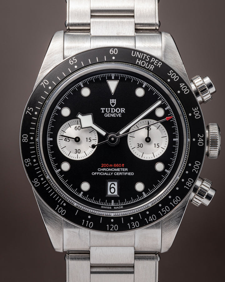 Tudor Stainless Steel Black Bay Chrono (79360N)
