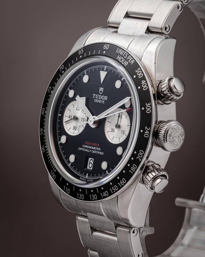 Tudor Stainless Steel Black Bay Chrono (79360N)