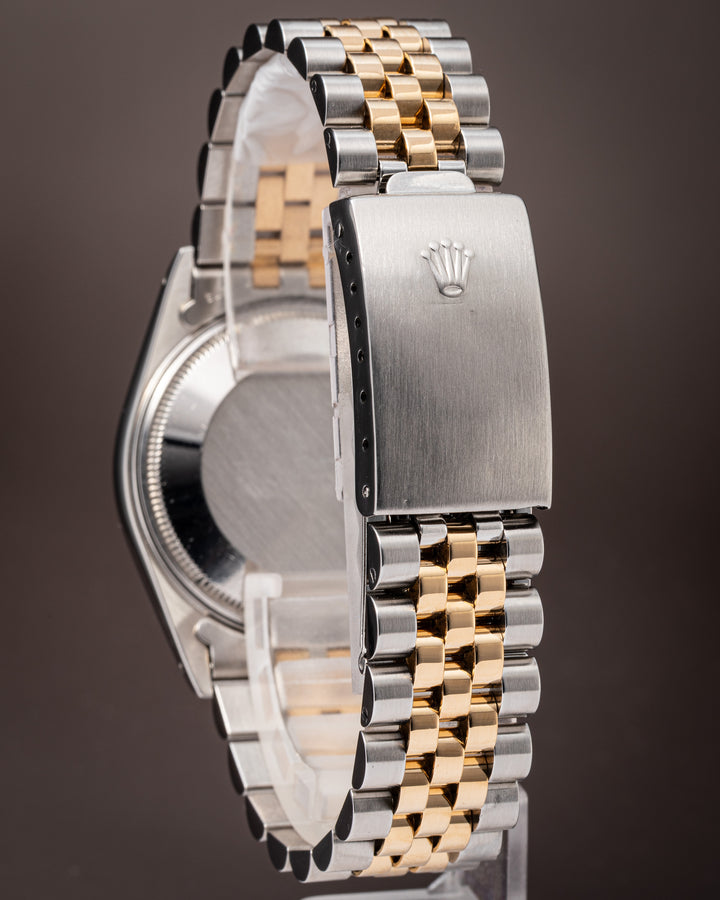 Rolex Stainless Steel and Yellow Gold Date (15053)