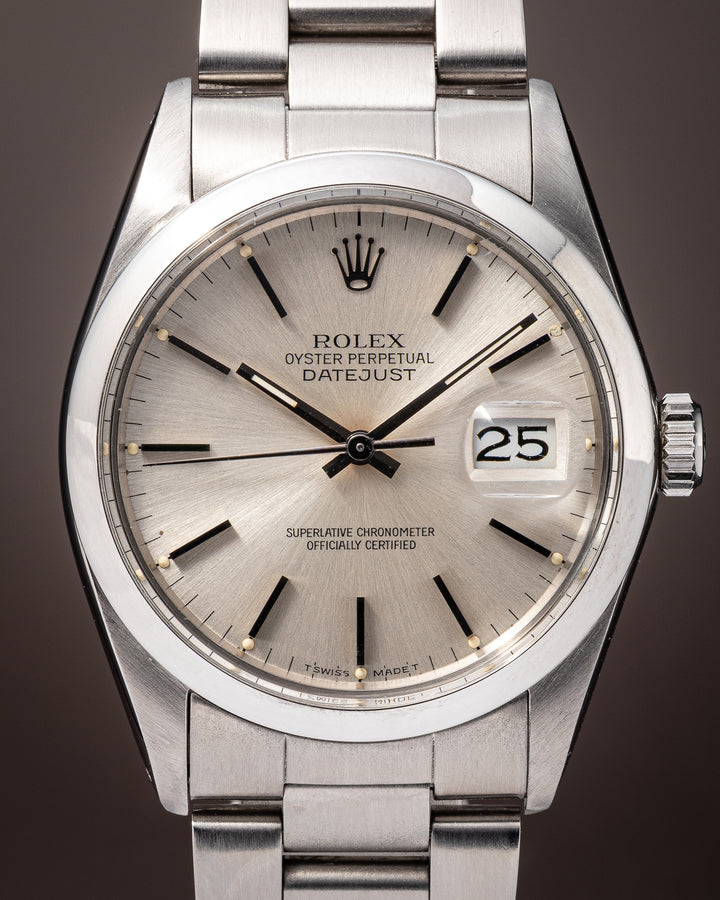Rolex Stainless Steel Datejust (16000)