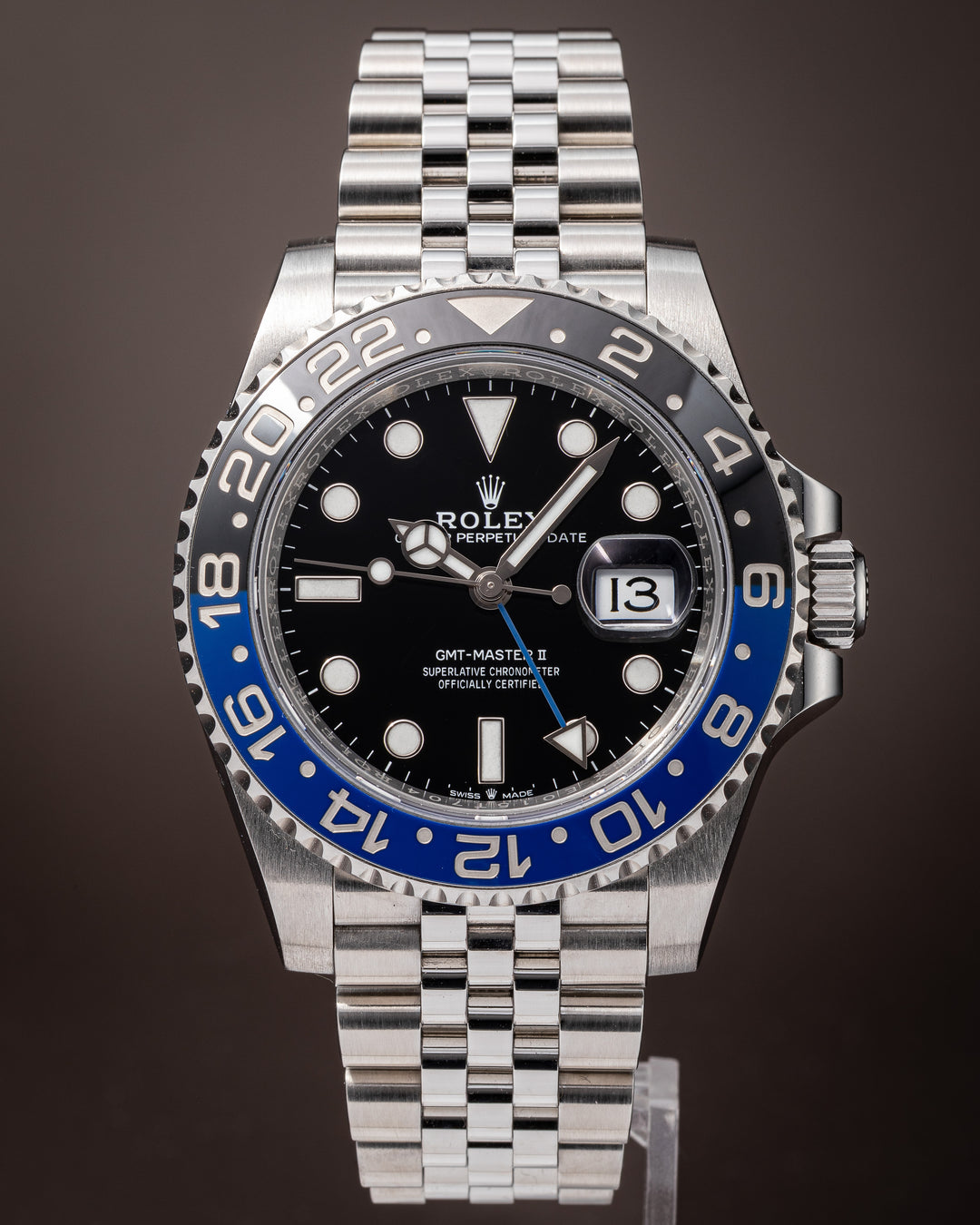Rolex Stainless Steel GMT-Master II (126710BLNR)