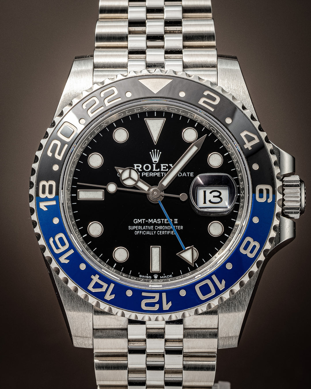 Rolex Stainless Steel GMT-Master II (126710BLNR)