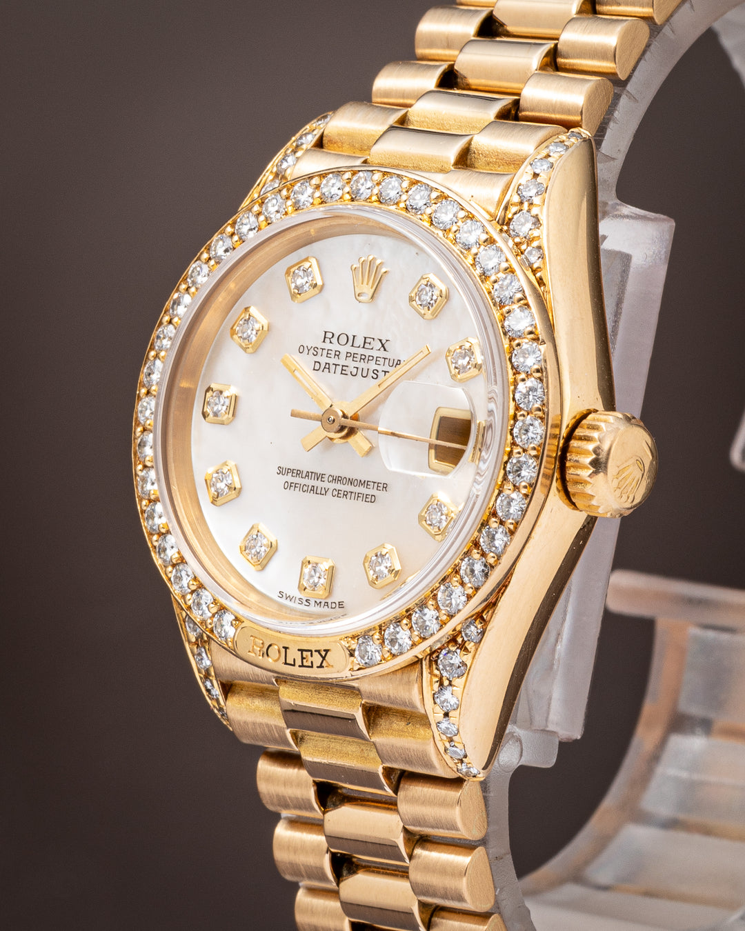 Rolex 18k Yellow Gold Women's Datejust (69158)