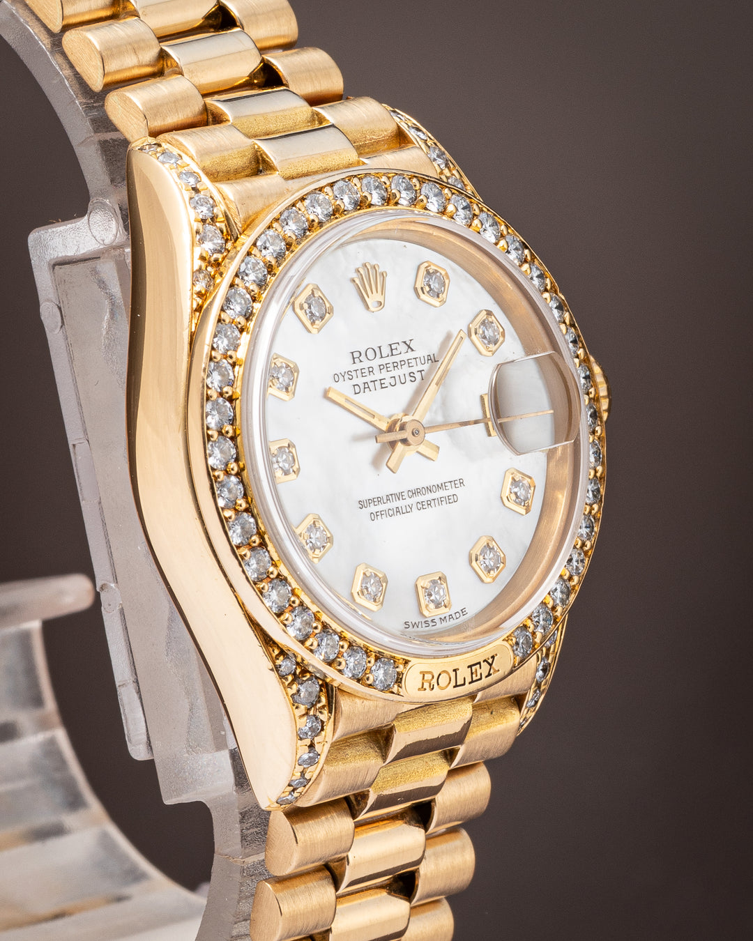 Rolex 18k Yellow Gold Women's Datejust (69158)