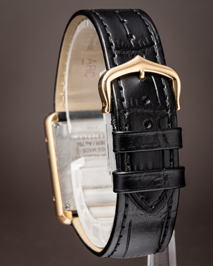 Cartier 18k Yellow Gold and Stainless Steel Tank Solo Quartz (W5200002)