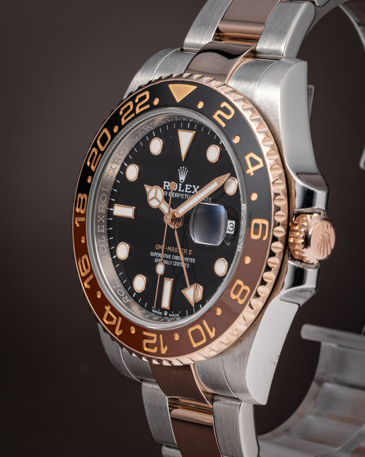 Rolex Stainless Steel and 18k Rose Gold GMT-Master II (126711CHNR)