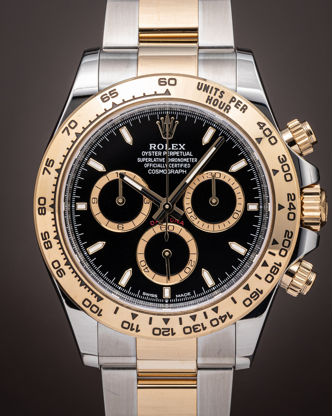Rolex Stainless Steel and 18k Yellow Gold Cosmograph Daytona (126503)