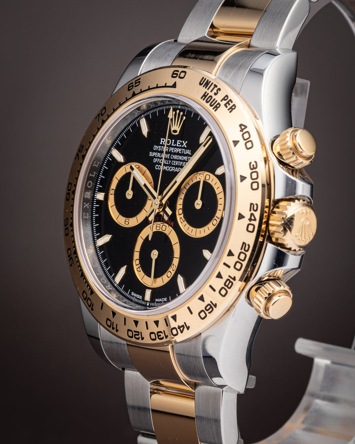 Rolex Stainless Steel and 18k Yellow Gold Cosmograph Daytona (126503)