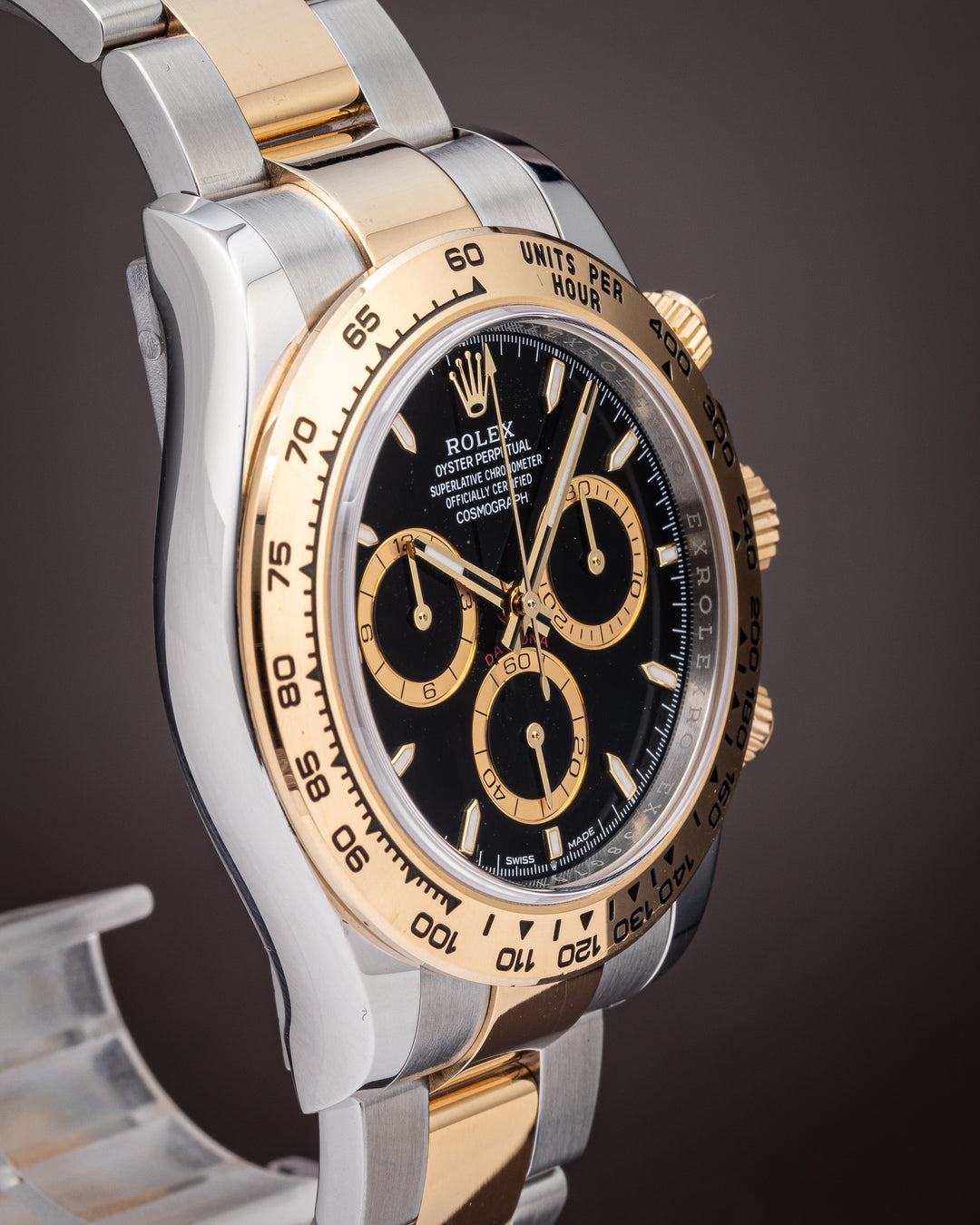 Rolex Stainless Steel and 18k Yellow Gold Cosmograph Daytona (126503)