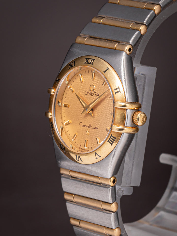 Omega Stainless Steel and 18k Yellow Gold Women's Constellation (1272.10.00)