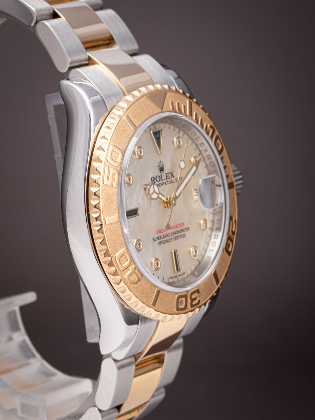 Rolex Stainless Steel and 18k Yellow Gold Yacht-Master (16623)