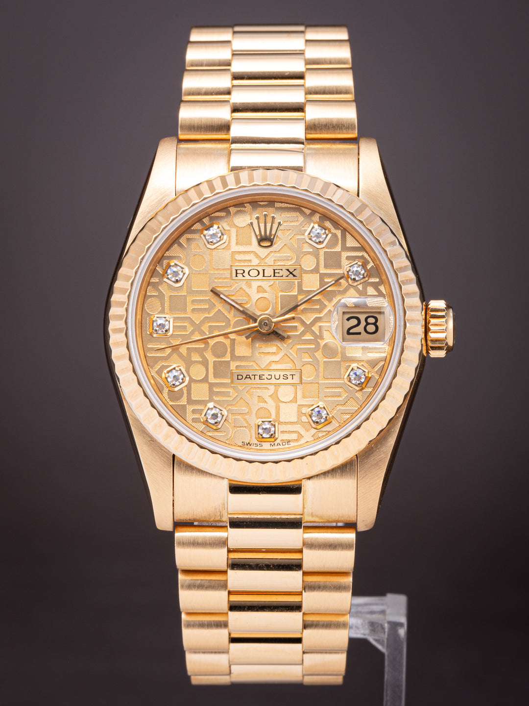 Rolex 18k Yellow Gold Women's Datejust (68278)