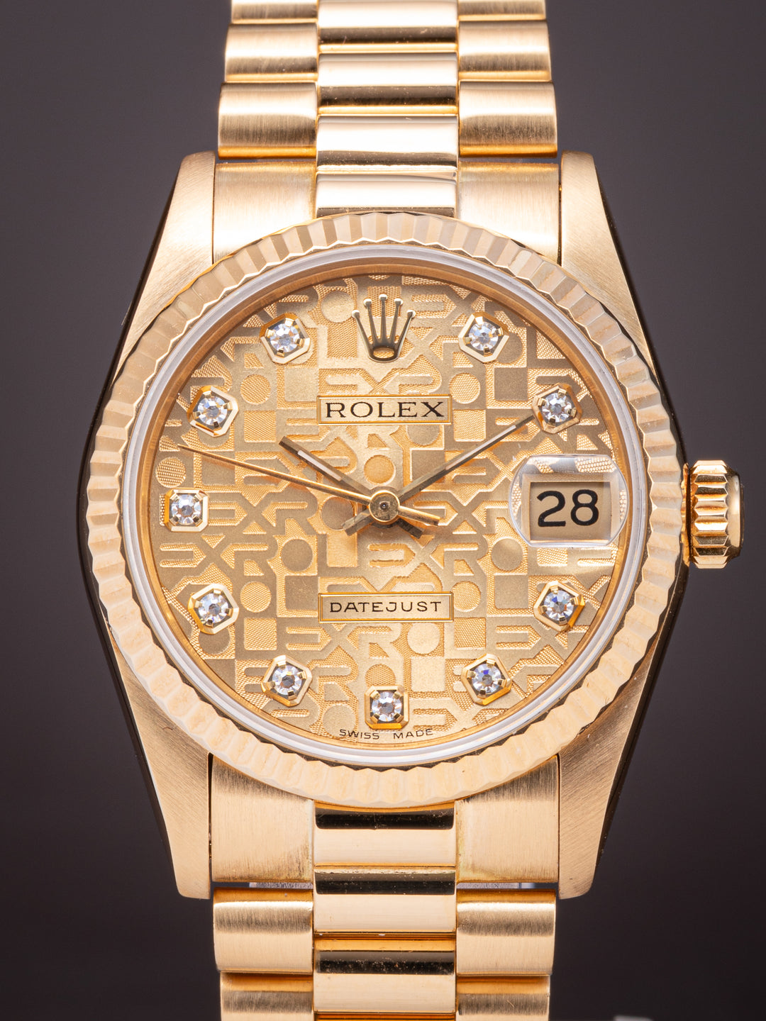 Rolex 18k Yellow Gold Women's Datejust (68278)