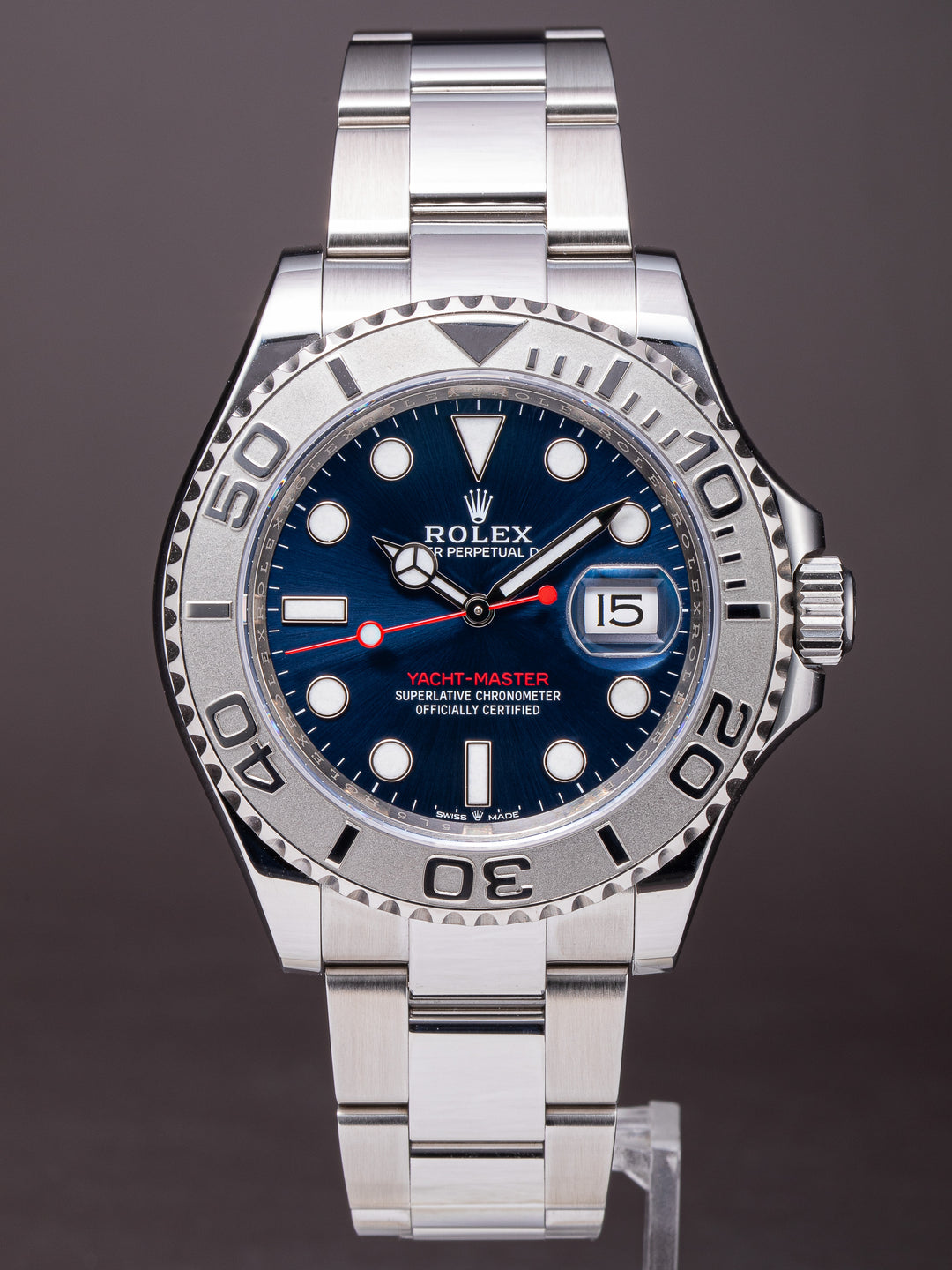 Rolex Stainless Steel and Platinum Yacht-Master (126622)