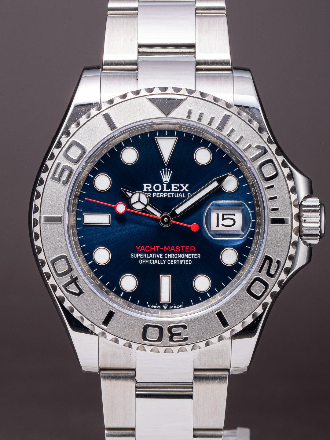 Rolex Stainless Steel and Platinum Yacht-Master (126622)