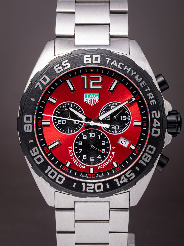 TAG Heuer Stainless Steel Formula 1 Quartz Chronograph (CAZ101AN)