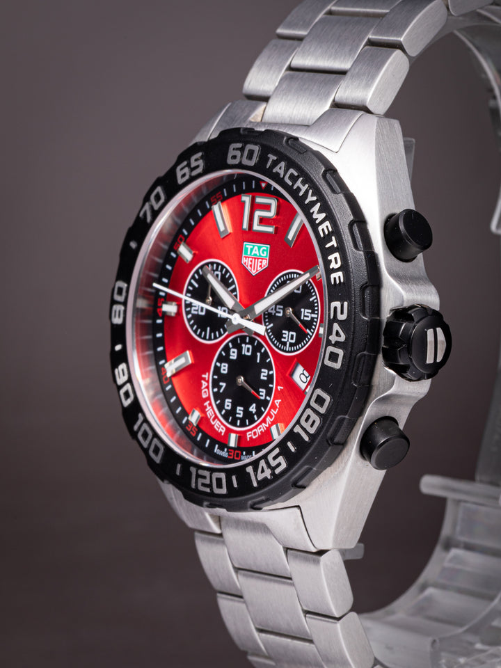 TAG Heuer Stainless Steel Formula 1 Quartz Chronograph (CAZ101AN)