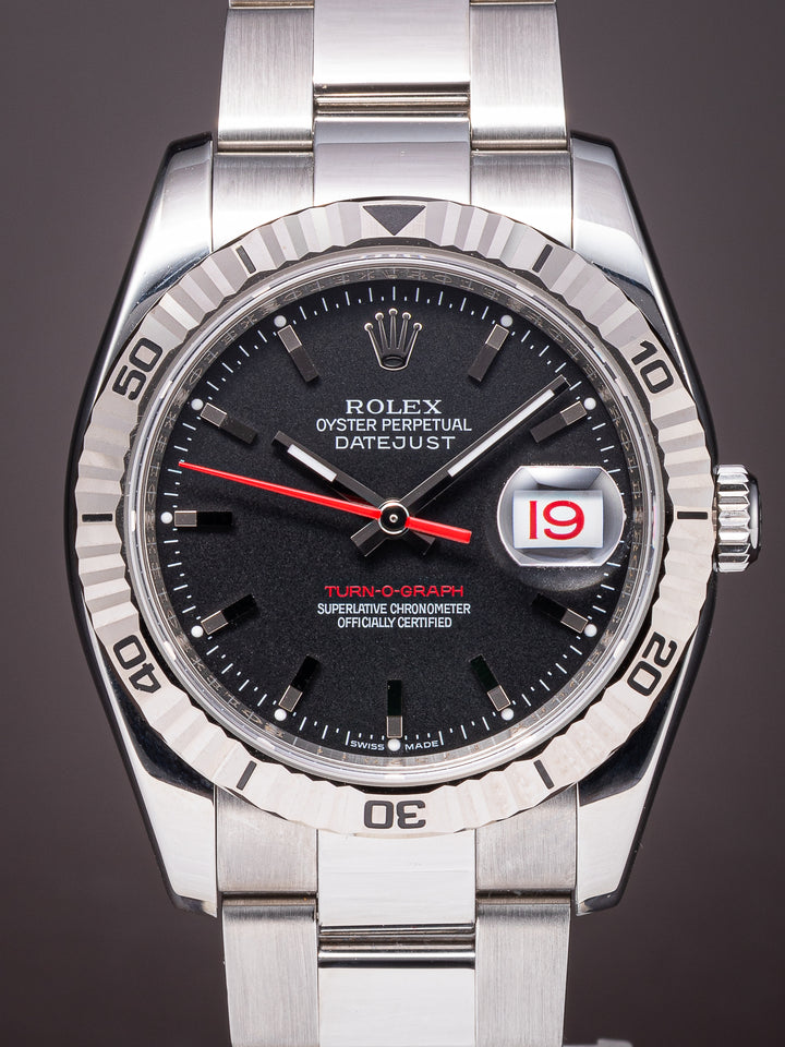 Rolex Stainless Steel Datejust Turn-o-Graph (116264)