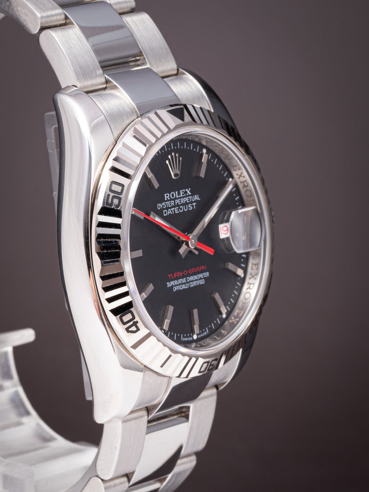 Rolex Stainless Steel Datejust Turn-o-Graph (116264)