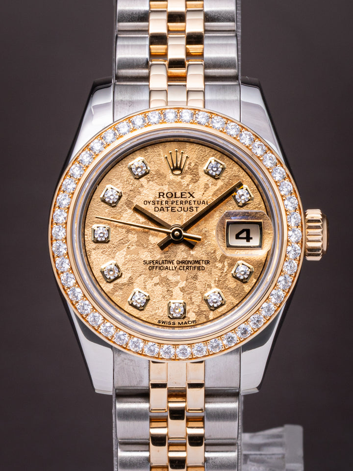 Rolex Stainless Steel and 18k Yellow Gold Women's Datejust (179383RBR)