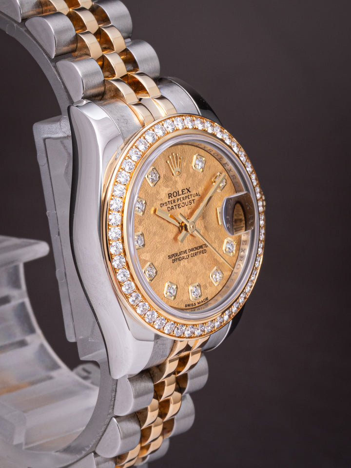 Rolex Stainless Steel and 18k Yellow Gold Women's Datejust (179383RBR)