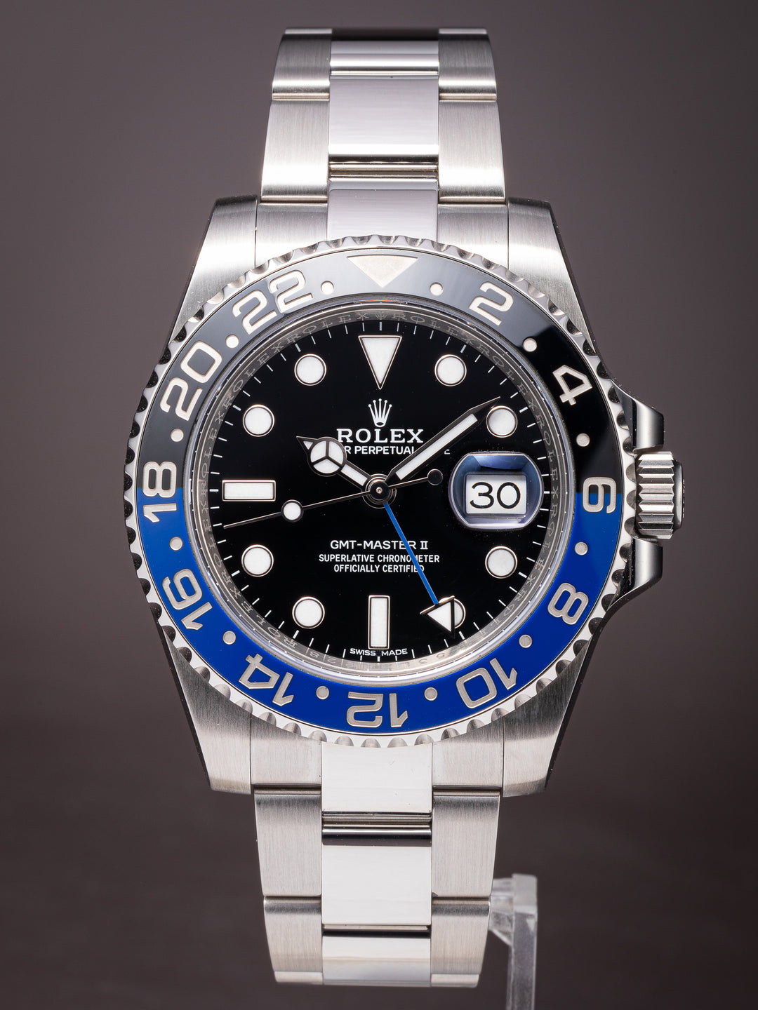 Rolex Stainless Steel GMT-Master II (116710BLNR)