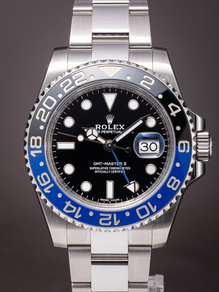 Rolex Stainless Steel GMT-Master II (116710BLNR)