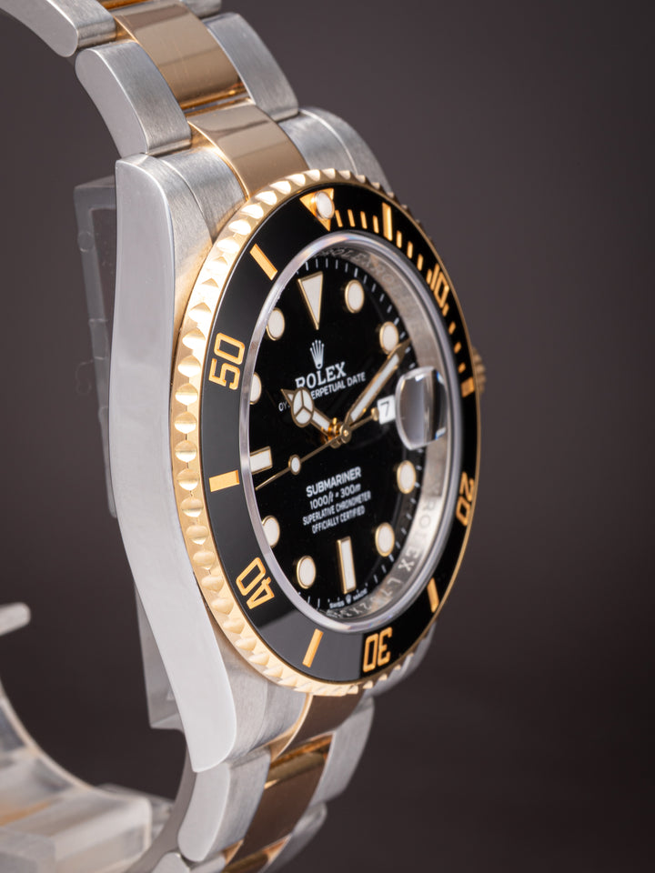 Rolex Stainless Steel and 18k Yellow Gold Submariner Date (126613LN)