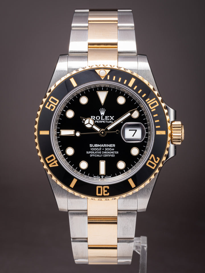 Rolex Stainless Steel and 18k Yellow Gold Submariner Date (126613LN)