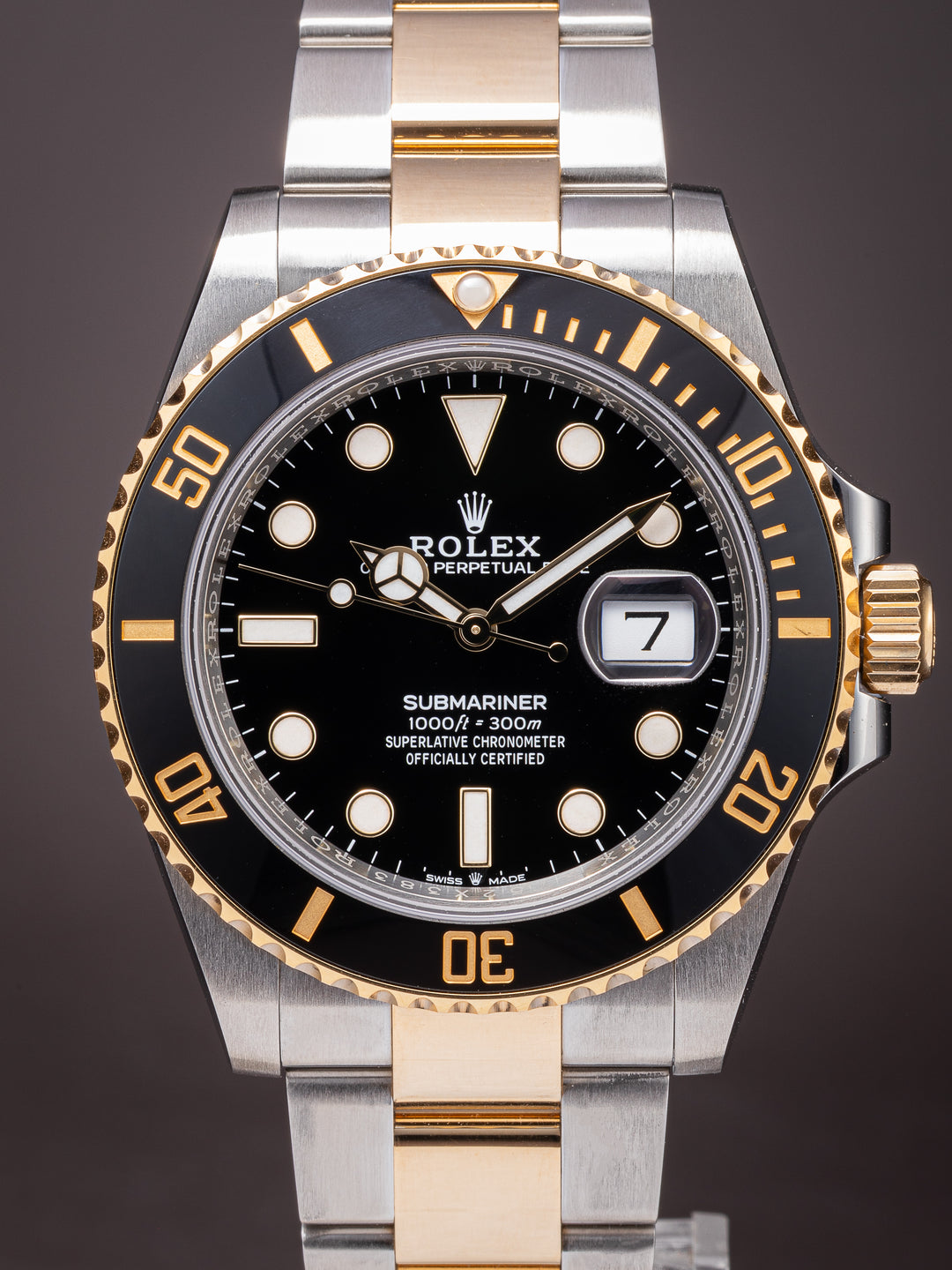 Rolex Stainless Steel and 18k Yellow Gold Submariner Date (126613LN)