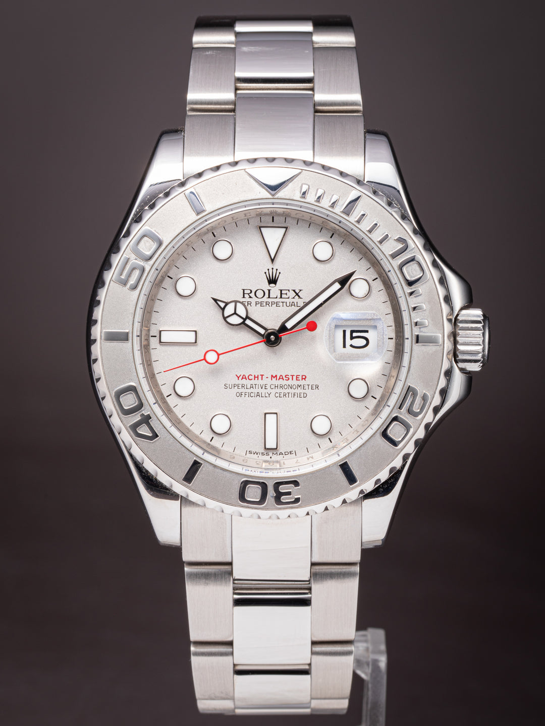Rolex Stainless Steel and Platinum Yacht-Master (16622)