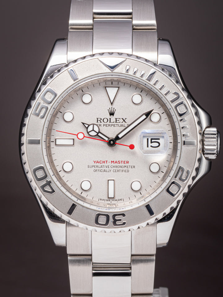 Rolex Stainless Steel and Platinum Yacht-Master (16622)