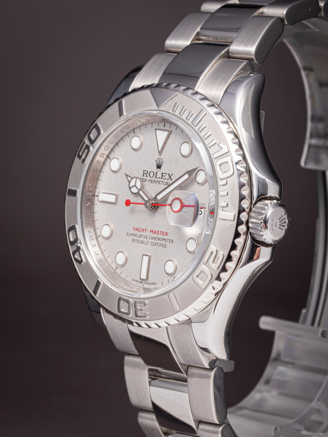 Rolex Stainless Steel and Platinum Yacht-Master (16622)