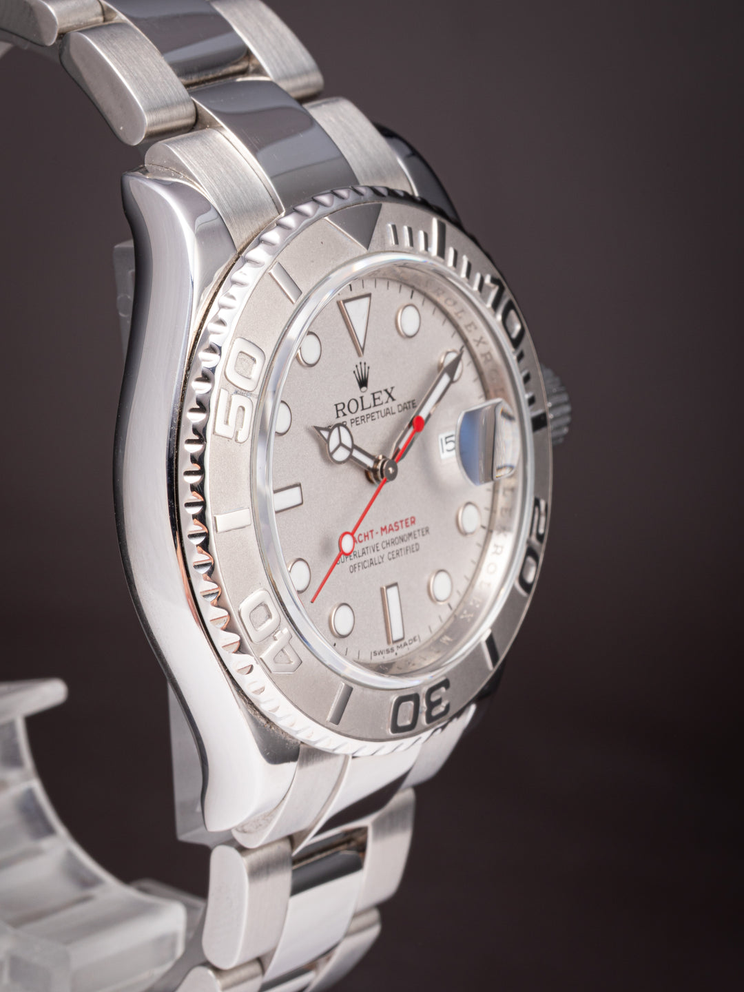 Rolex Stainless Steel and Platinum Yacht-Master (16622)