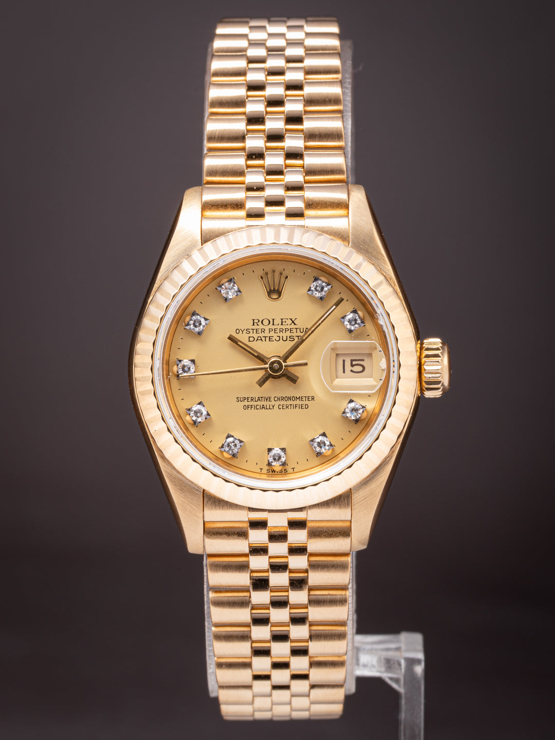 Rolex 18k Yellow Gold Women's Datejust (69178)