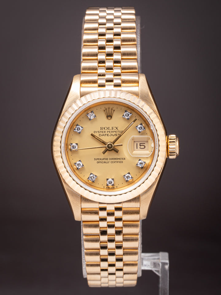 Rolex 18k Yellow Gold Women's Datejust (69178)