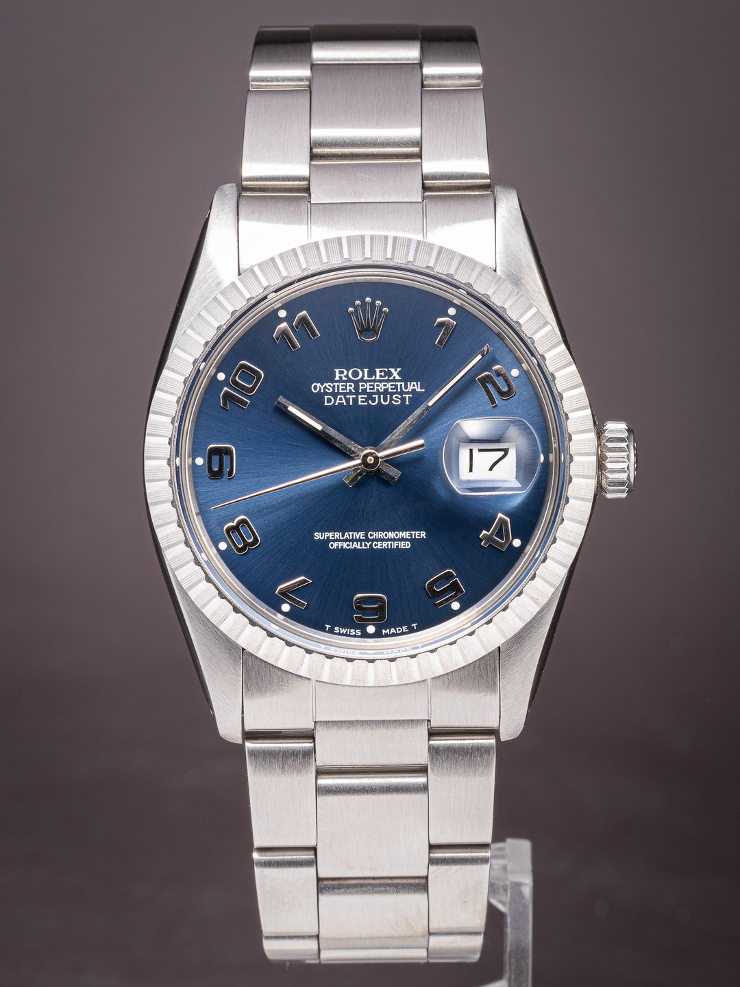 Rolex Stainless Steel Datejust (16030)