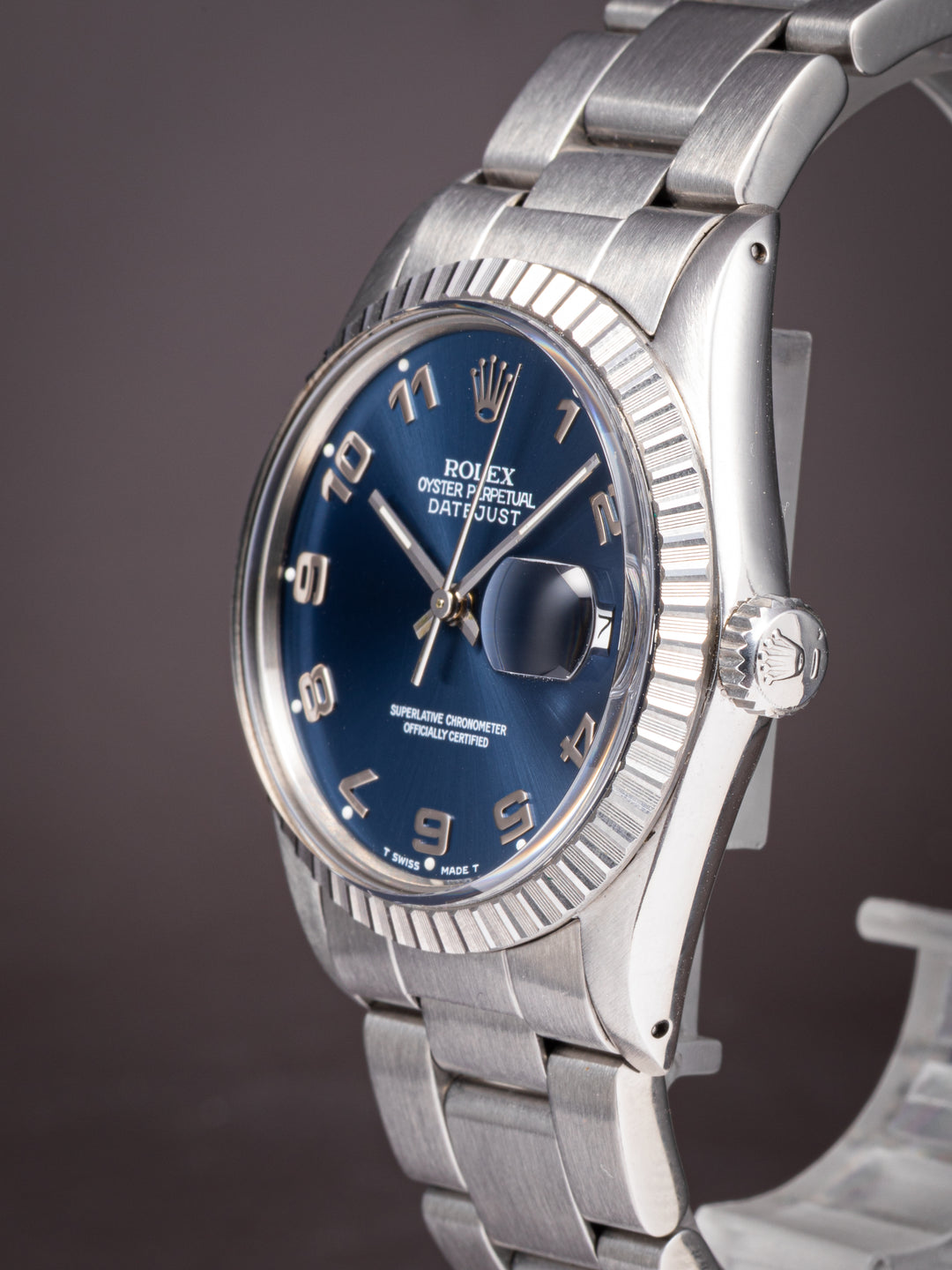 Rolex Stainless Steel Datejust (16030)