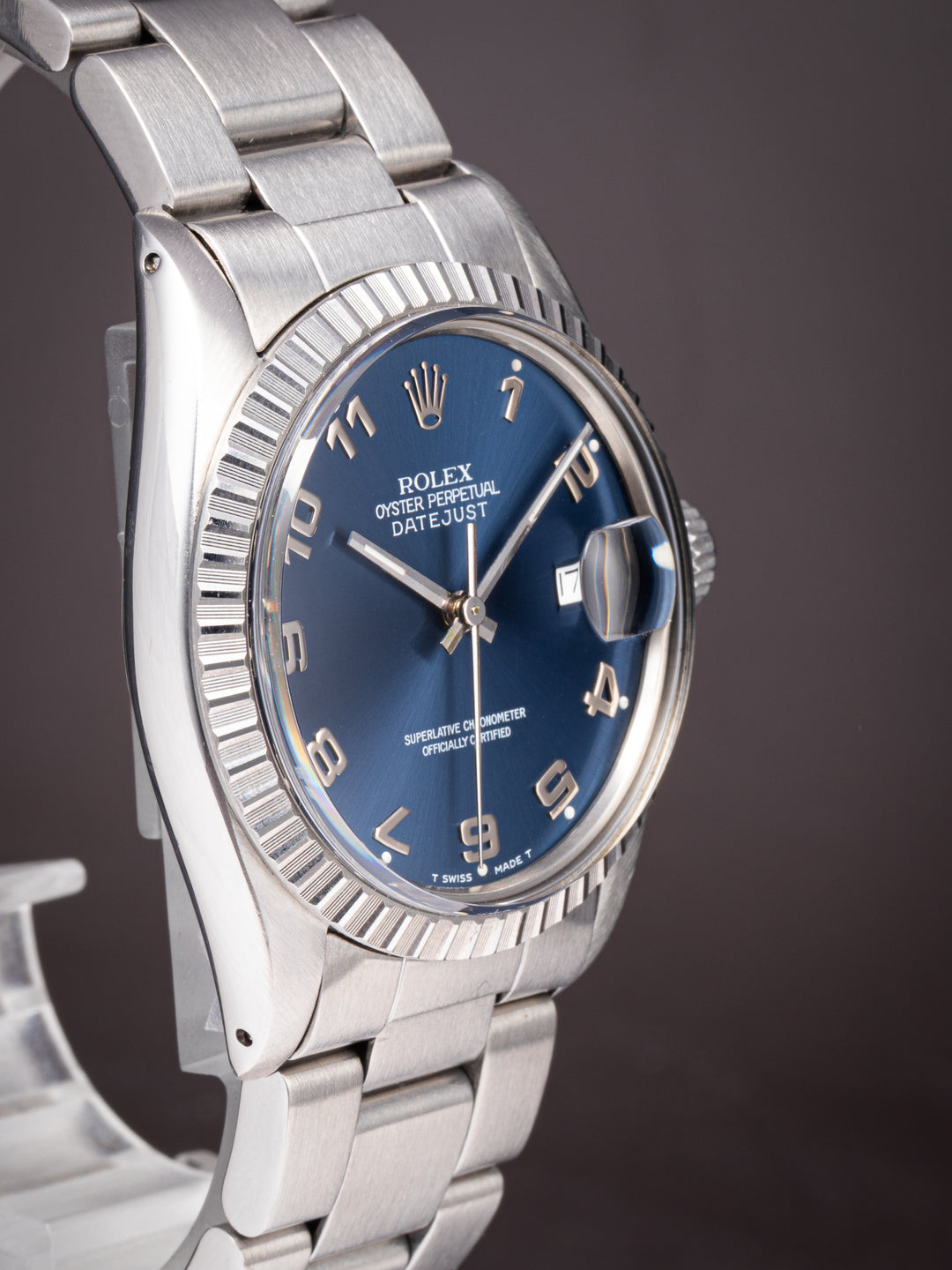 Rolex Stainless Steel Datejust (16030)