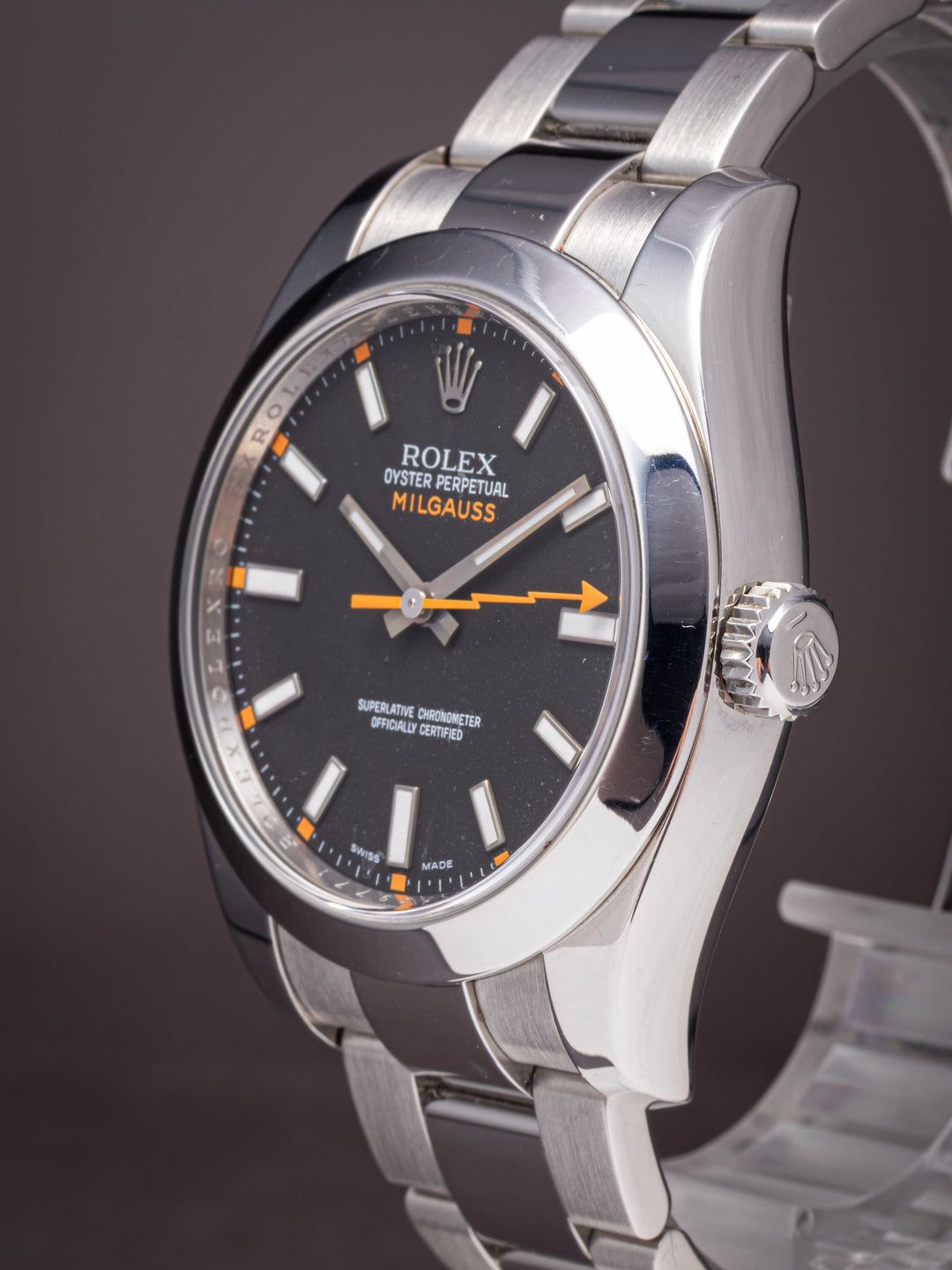 Rolex Stainless Steel Milgauss (116400)