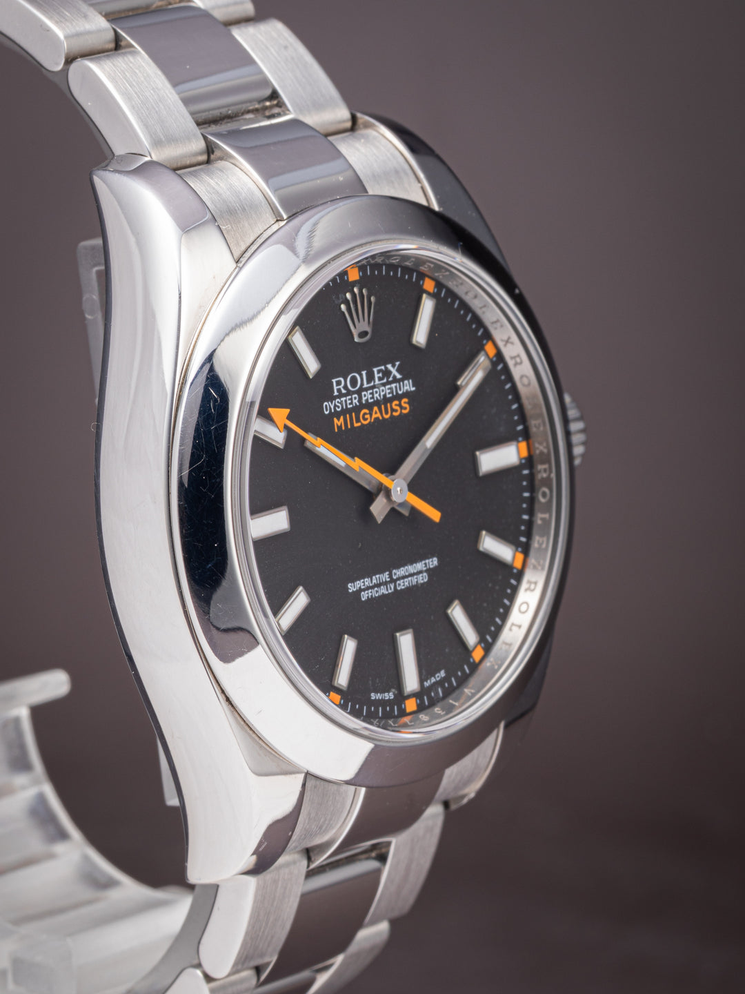 Rolex Stainless Steel Milgauss (116400)