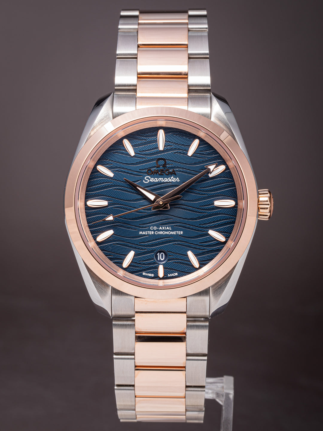 Omega Stainless Steel and 18k Sedna Gold Seamaster Aqua Terra 150M (220.20.38.20.03.001) *UNWORN*