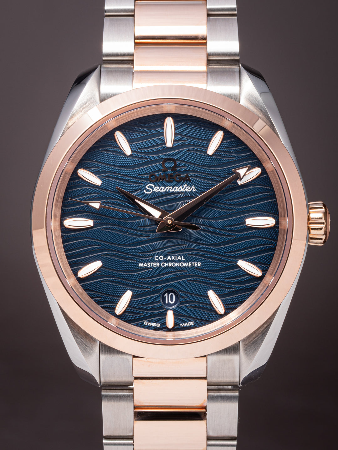 Omega Stainless Steel and 18k Sedna Gold Seamaster Aqua Terra 150M (220.20.38.20.03.001) *UNWORN*