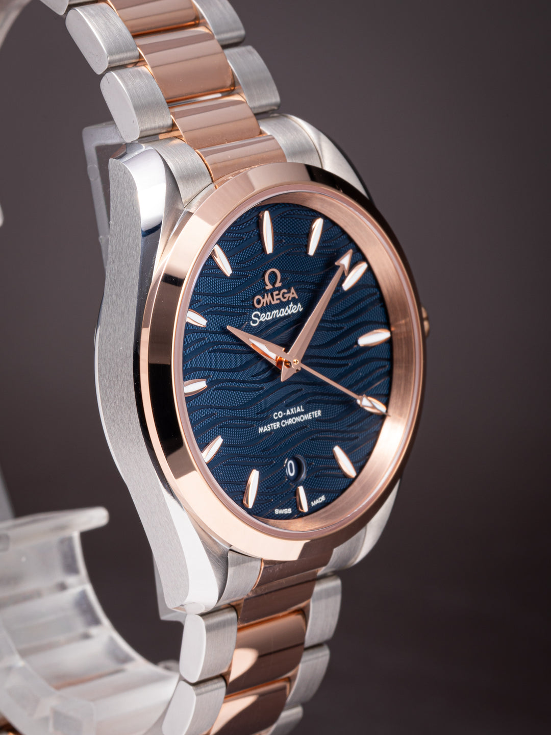 Omega Stainless Steel and 18k Sedna Gold Seamaster Aqua Terra 150M (220.20.38.20.03.001) *UNWORN*