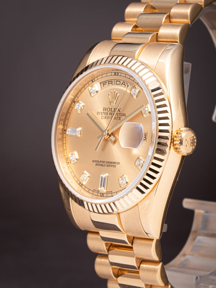 Rolex 18k Yellow Gold Day-Date (118238)