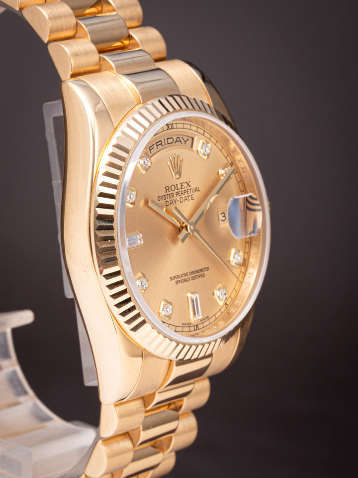 Rolex 18k Yellow Gold Day-Date (118238)
