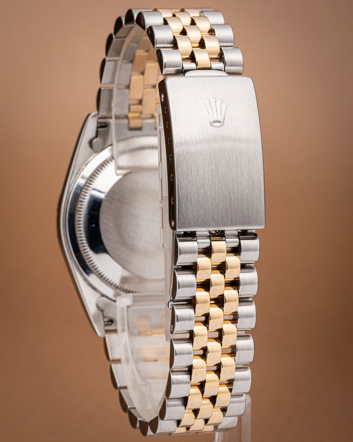 Rolex Stainless Steel and 18k Yellow Gold Datejust (16233)